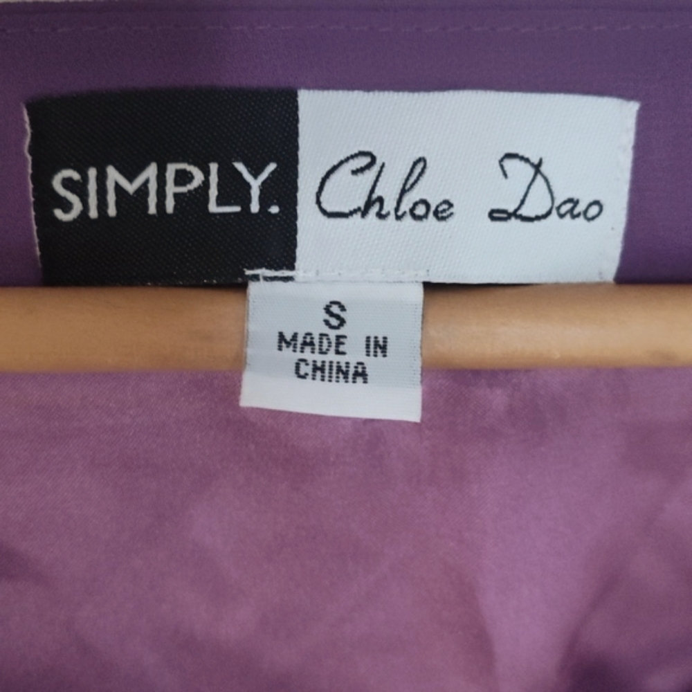Designer lined blouse - Picture 3 of 3
